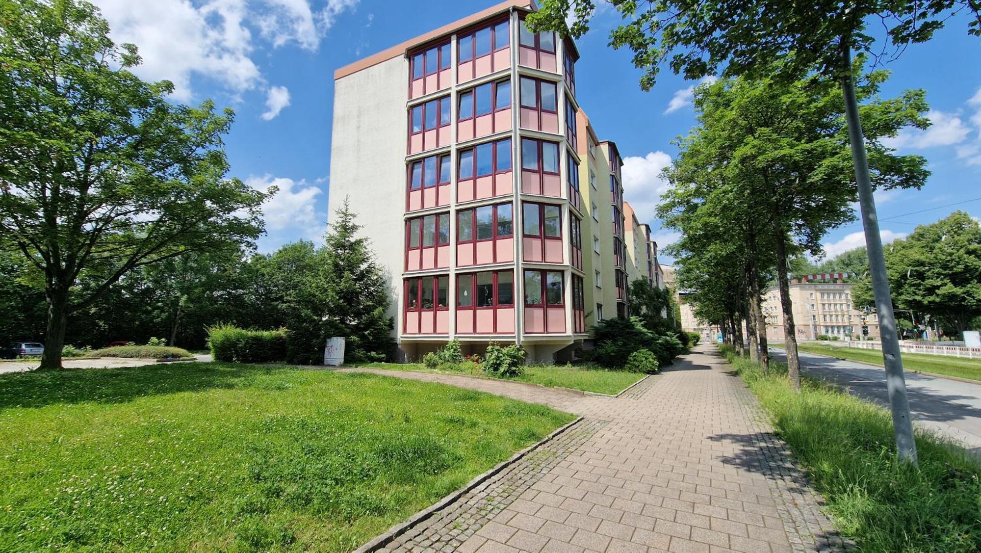 Zentrum Apartment - Oled Tv - Ps4 - Balkon - Parking Chemnitz Exterior foto
